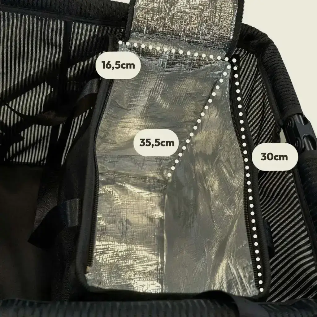Strolee Insulated Organizer Bag Dimensions